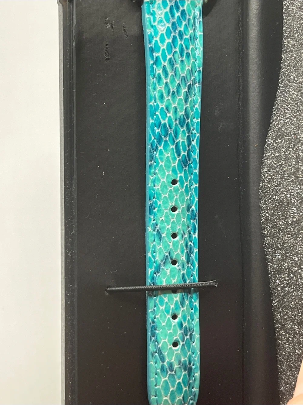 Gossip Turquoise Snakeskin-Pattern Women's Watch New In Case